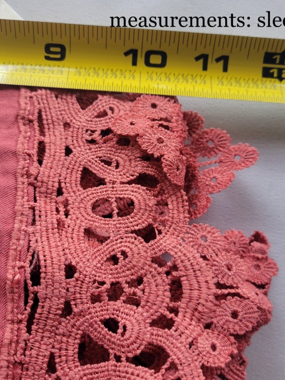 Bloom Chic Terracotta Pink Swiss Bohemian Maxi Dress (Size: 26) - Picture 11 of 12